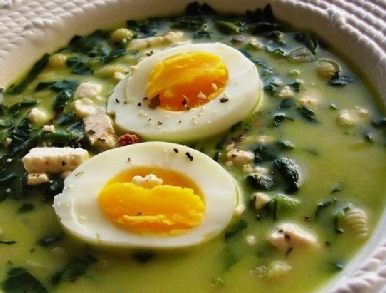 Špenátová polievka