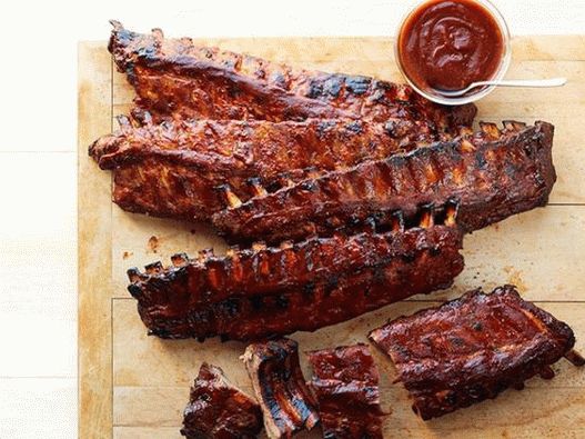 Fotografie, bravčová rebierka, s, barbecue, drzosť, s, cola