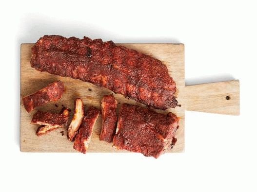 Fotografie BBQ bravčové rebrá s voňavou kôrou