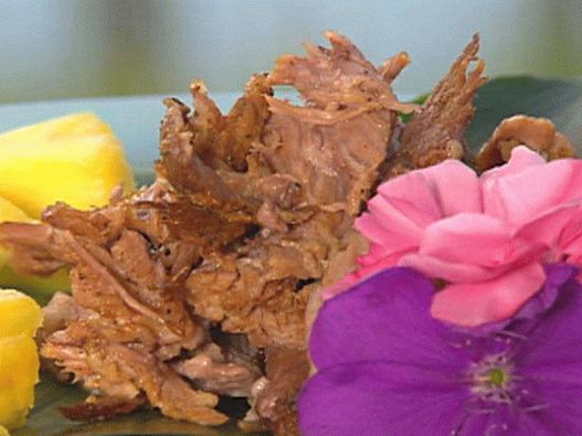 Foto bravčové mäso Kalua