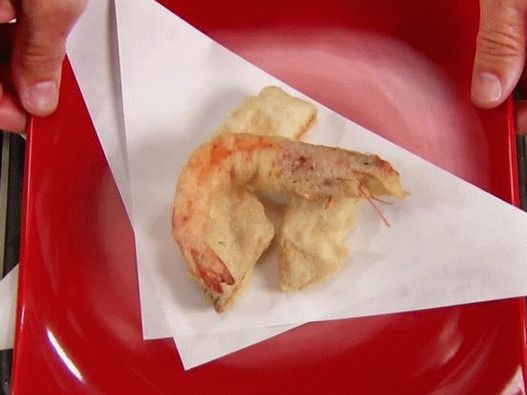 Foto Tempura zo zeleniny a morských plodov