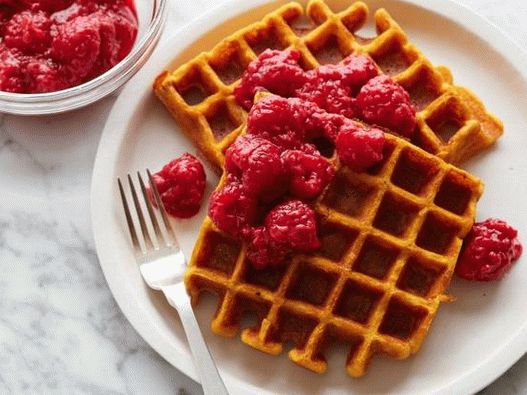 Fotka z tekvica Waffles (Paleo Diet)