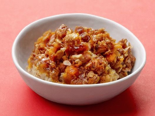 Foto tekvica-ovsené vločky kastrol