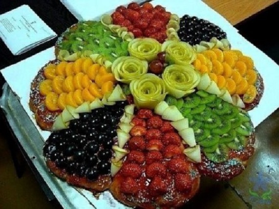 Bobuľový ovocný koláč