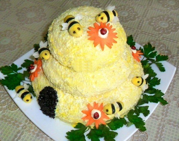 Šalátový šalát "Beehive"