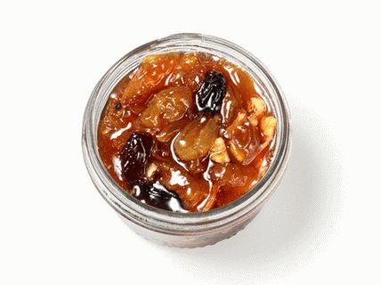 Foto hroznový džem s vlašskými orechmi