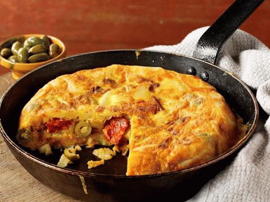 Foto vegetariánska tortilla