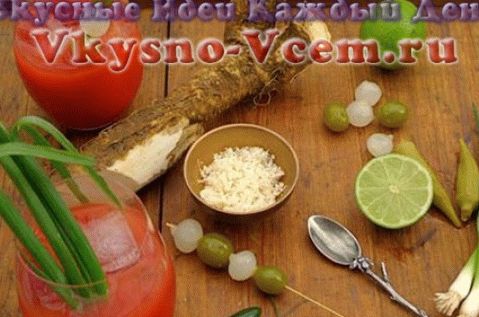 Zber moreného chrenu na zimu