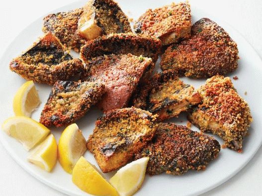 Foto vyprážané šampiňóny