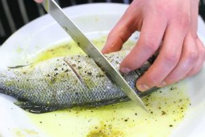 Grilované ostrieže