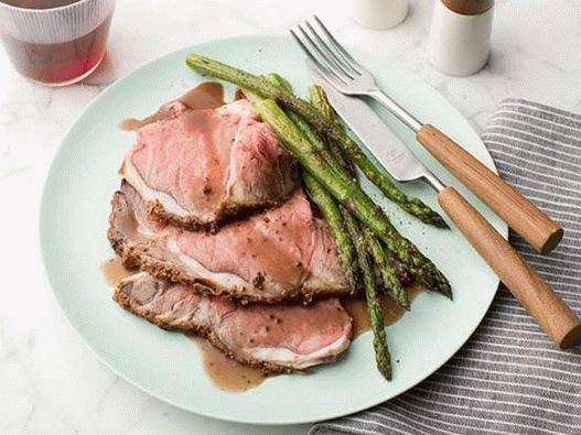 Foto pečené na rebrách